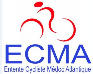 logo ECMA entente cycliste Médoc Atlantique